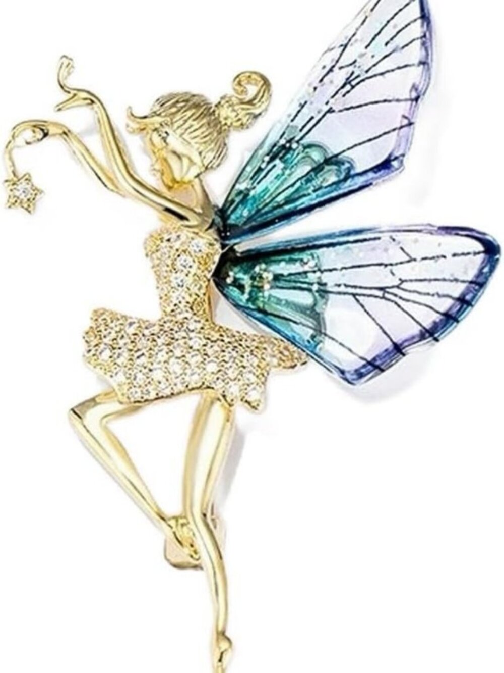 Chic Musical Note Brooch for Dance Lovers | Rhinestone Ballerina Lapel Pin Gift